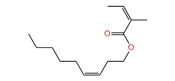 (Z)-3-Nonenyl (Z)-2-methyl-2-butenoate